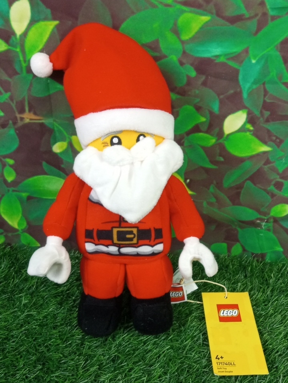 🎁 LEGO Red and White Santa Plush Figure